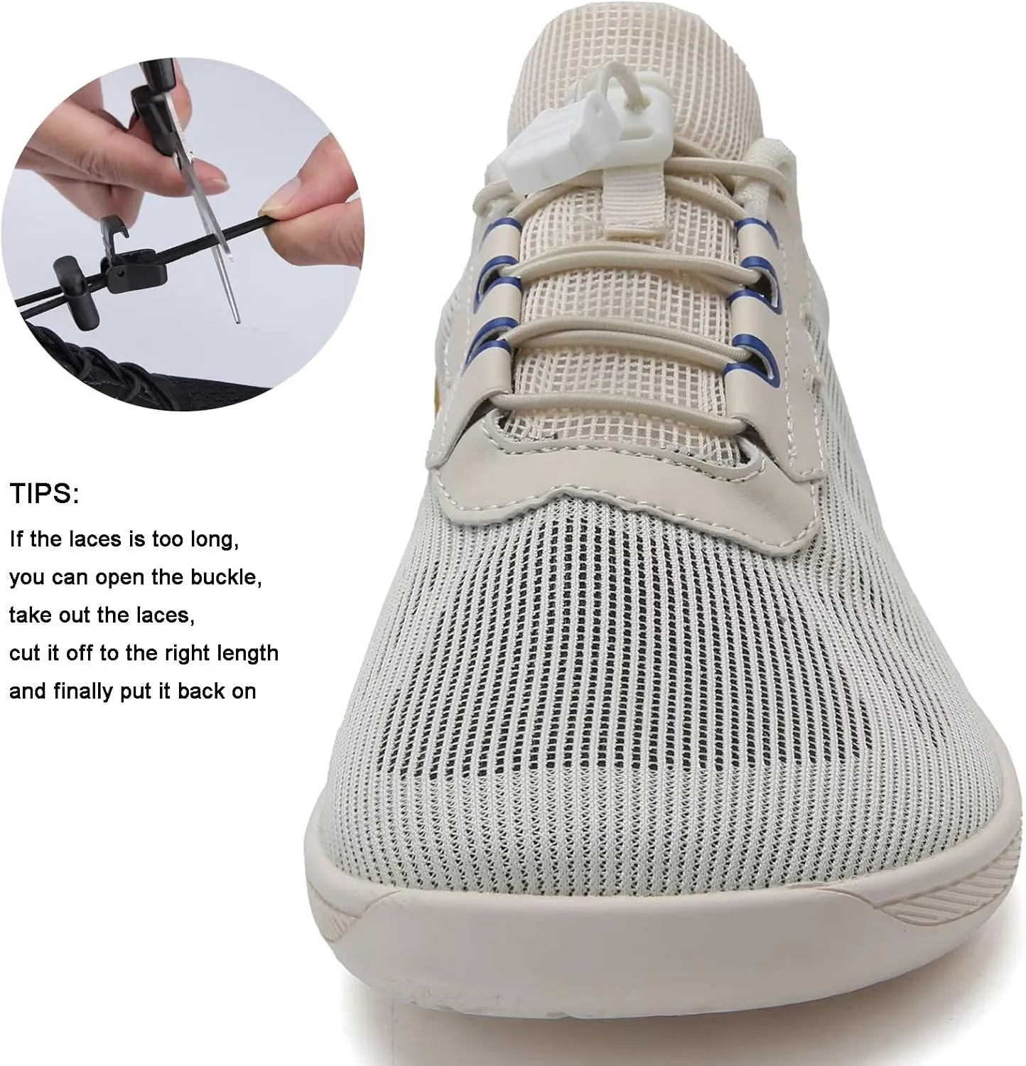 WateLves Wide Water Shoes Womens Mens Barefoot Beach Shoes Zero Drop Minimalist Breathable Mesh Walking Sneakers