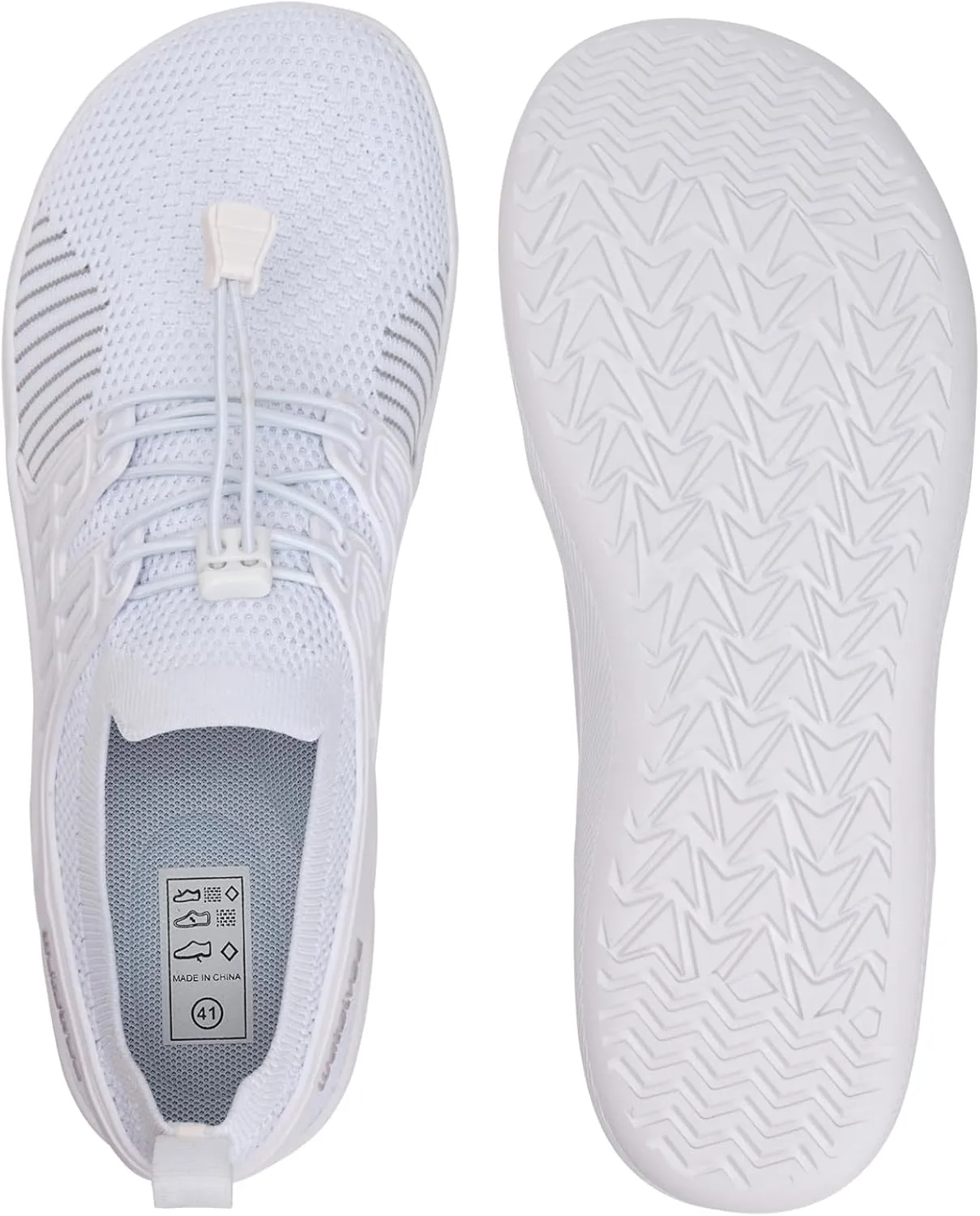 WateLves Wide Water Shoes Womens Mens Barefoot Zero Drop Shoes Beach Walking Sneakers