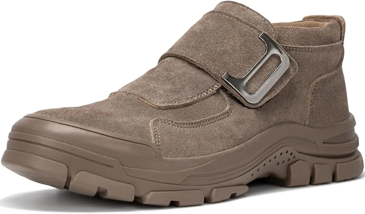 Welding Work Boots for Men Slip on Steel Toe Shoes for Men Soft Comfortable Safety Boots Mens Work Boots Indestructible Puncture Proof Construction Boots for Men Safety Toe Footwear for Welder