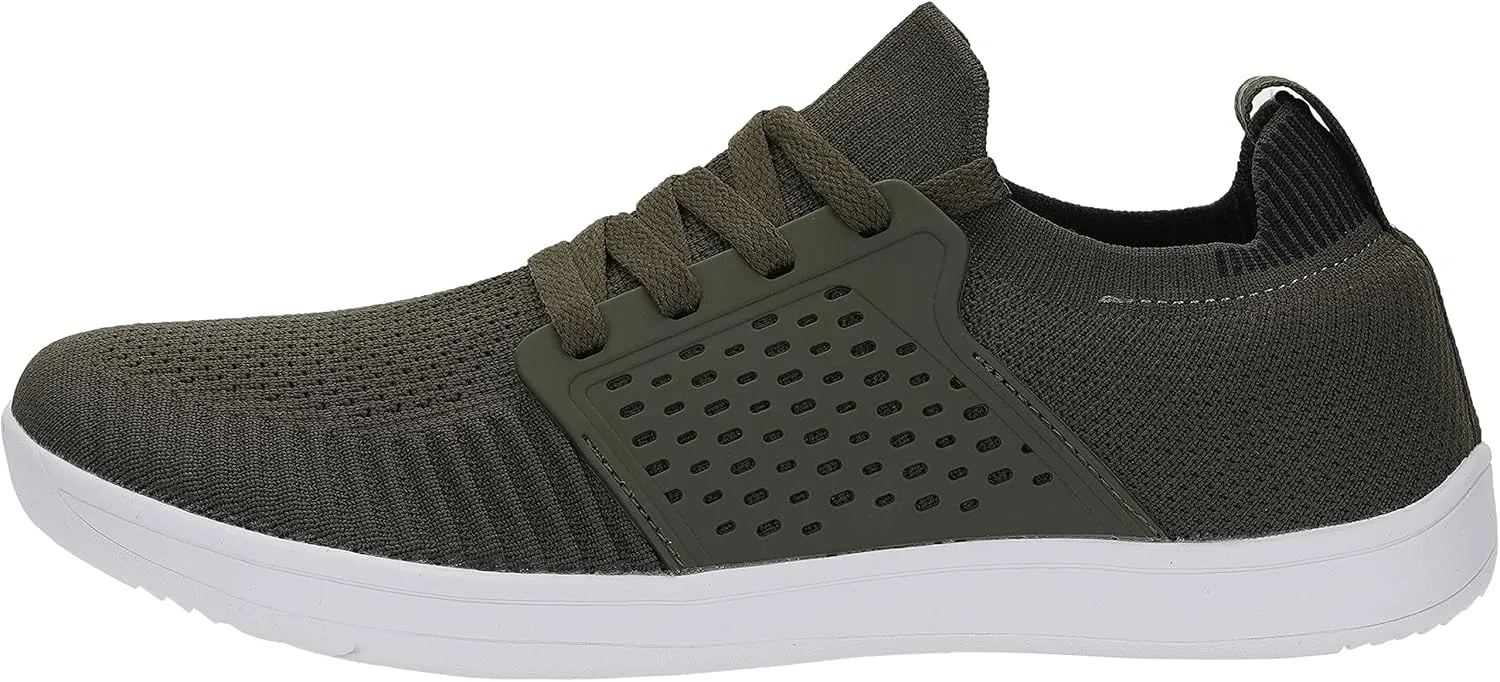 WHITIN Men's Wide Minimalist Barefoot Sneakers | Zero Drop | Midfoot Stability