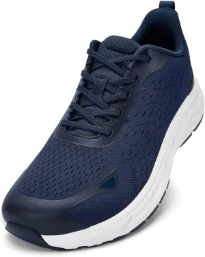 Wide Toe Box Shoes for Men - Walking Shoes Extra Wide Width Comfortable Athletic Running Tennis Jogging Workout Gym Sneakers for Swelling Bunion Plantar Fasciitis