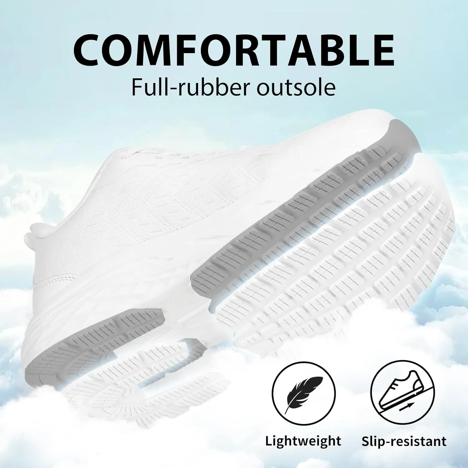 Wide Toe Box Shoes for Men - Walking Shoes Extra Wide Width Comfortable Athletic Running Tennis Jogging Workout Gym Sneakers for Swelling Bunion Plantar Fasciitis