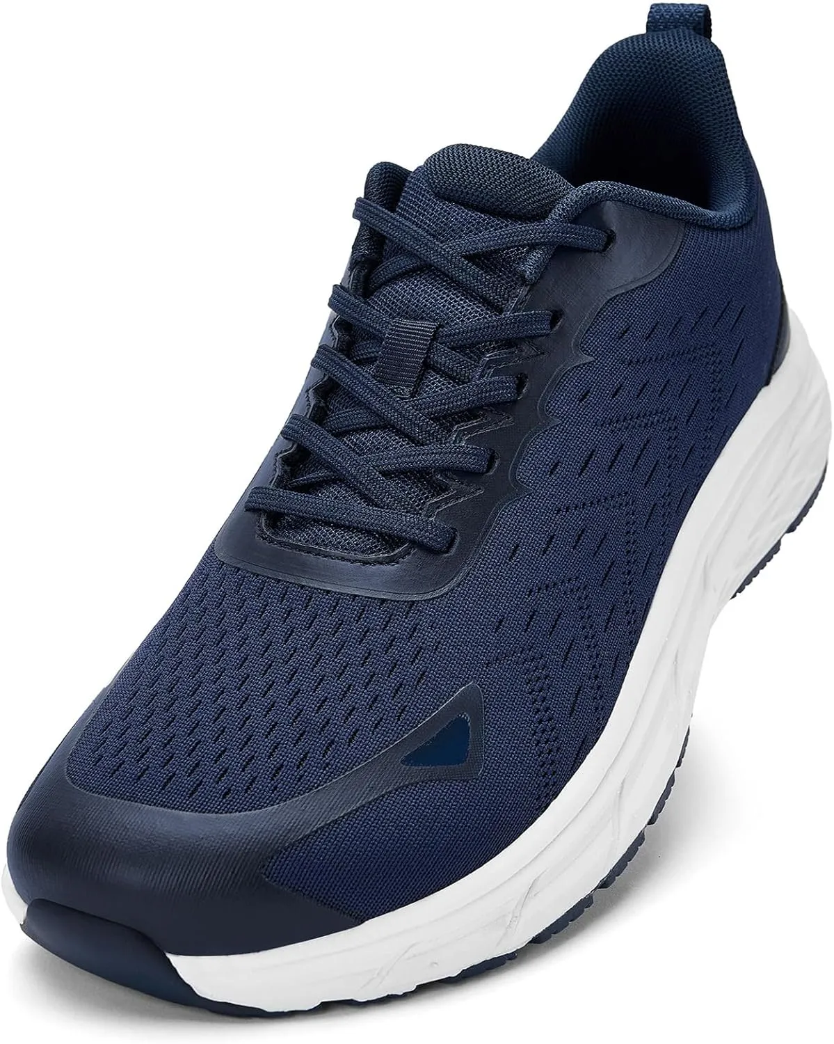 Wide Toe Box Shoes for Men - Walking Shoes Extra Wide Width Comfortable Athletic Running Tennis Jogging Workout Gym Sneakers for Swelling Bunion Plantar Fasciitis