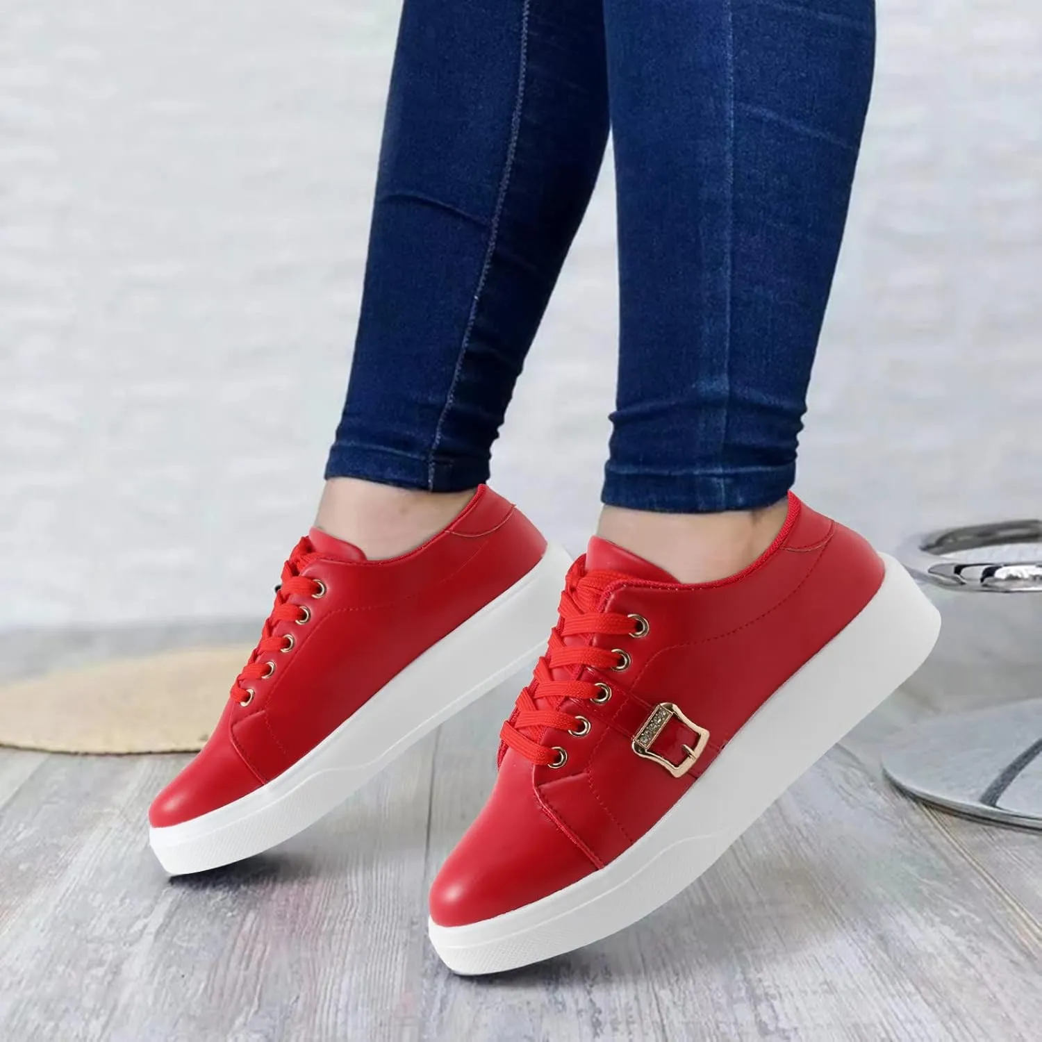 Women Elastic Slip On Sneakers Casual Walking Shoes Lightweight Canvas Comfortable Flats Non Slip Breathable Loafers
