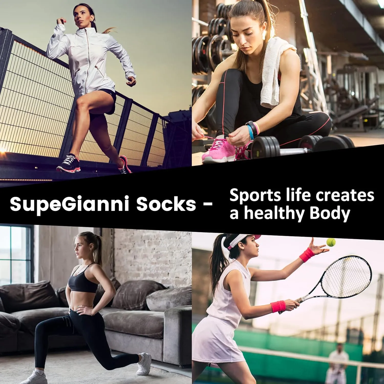 Women's Ankle Cotton Socks - Low Cut Athletic Running Soft Thin No Show White Socks With Tab 6 Pairs