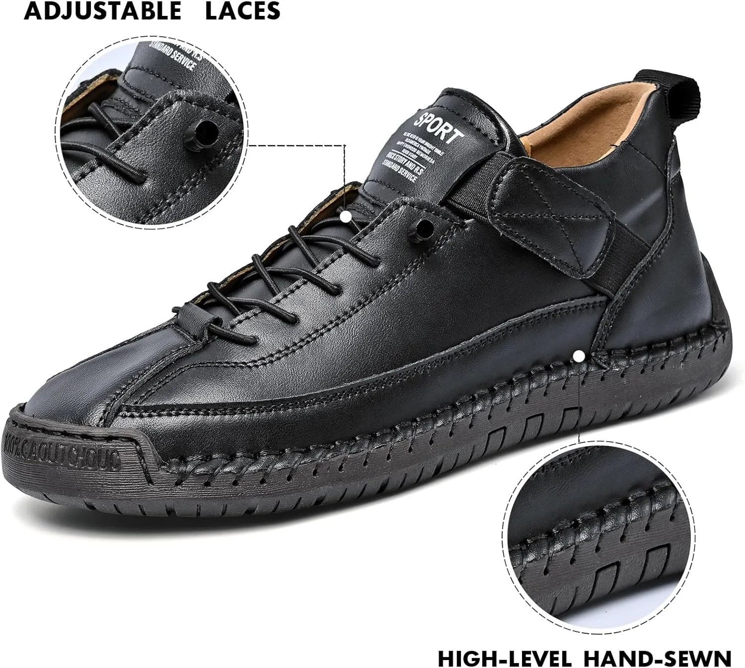 Womens Casual Shoes Ankle Chukka Boots Slip On Breathable Loafers Handmade Fashion Sneakers Mid top Walking Driving Flats Shoes