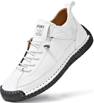 Womens Casual Shoes Ankle Chukka Boots Slip On Breathable Loafers Handmade Fashion Sneakers Mid top Walking Driving Flats Shoes