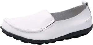 Women's Flats Shoes Slip On Work Shoes Comfort Walking Shoes Lightweight Comfort Penny Loafers Classic Wide Flats