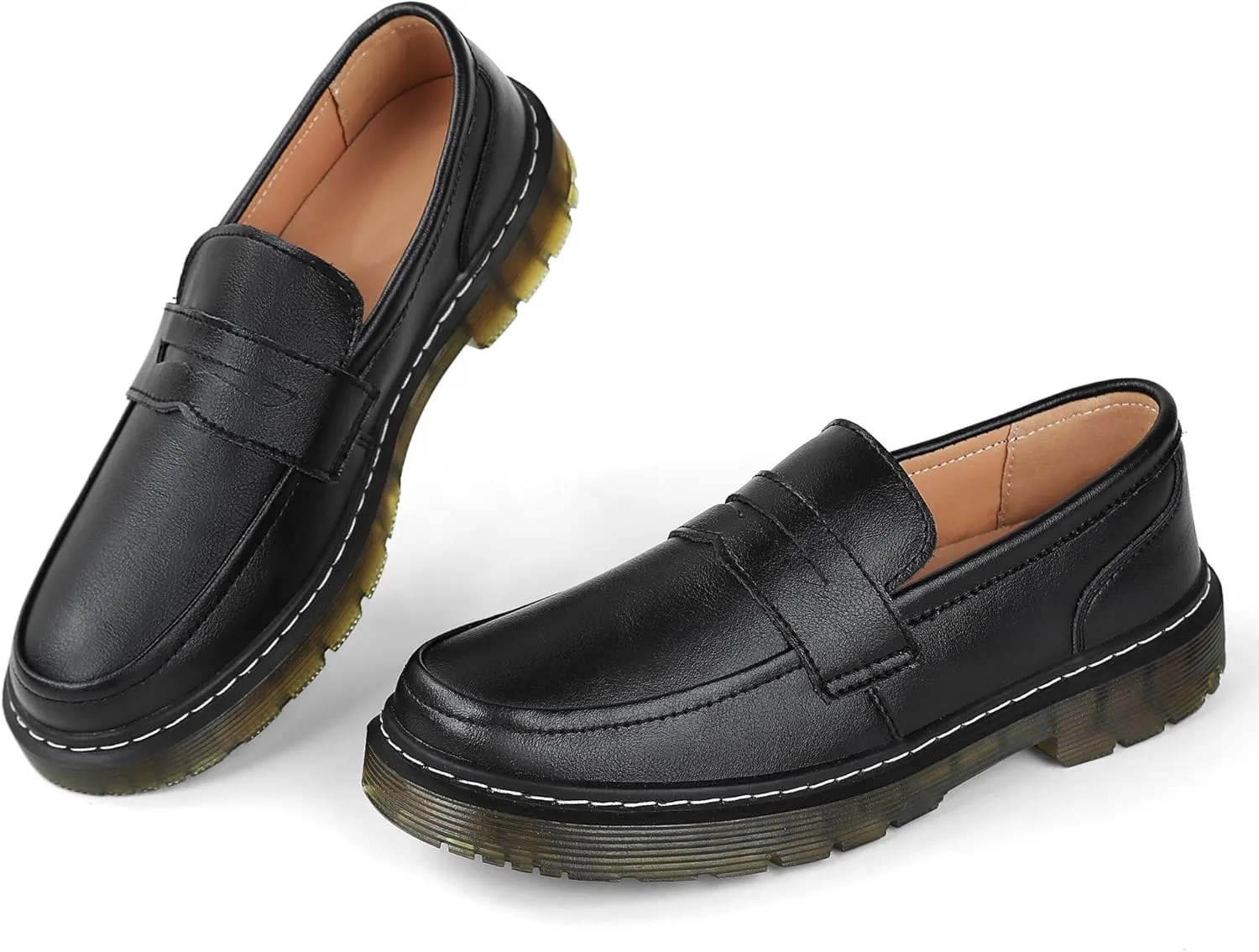 Women's Loafers Classic Penny Loafers for Women Fashion Driving Moccasins Women