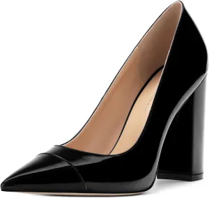 Women's Pumps, Pointed Toe High Heel Fashion Shoes for Women, Women Shoes for Workplace, Street and Banquet.3.9inches