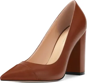 Women's Pumps, Pointed Toe High Heel Fashion Shoes for Women, Women Shoes for Workplace, Street and Banquet.3.9inches