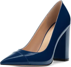Women's Pumps, Pointed Toe High Heel Fashion Shoes for Women, Women Shoes for Workplace, Street and Banquet.3.9inches