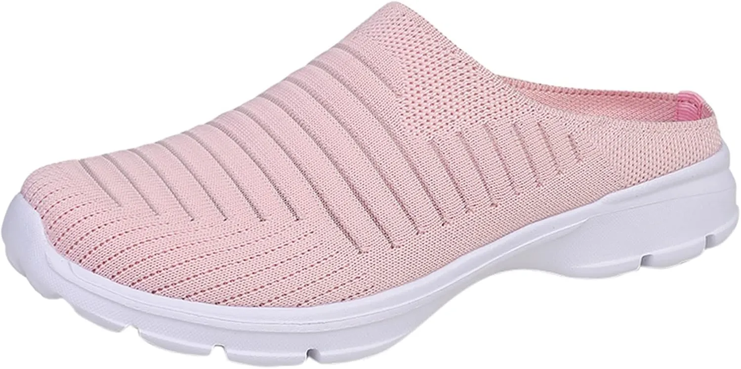 Womens Slip On Sneakers Casual Comfortable Walking Shoes Lightweight Canvas Flats Breathable Mesh Non Slip Loafers