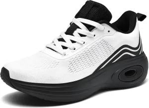 Wondamo Women's Walking Running Shoes Cushioning Lightweight Athletic Shoes Comfortable Supportive Non Slip Tennis Gym Workout Trainning Sneakers