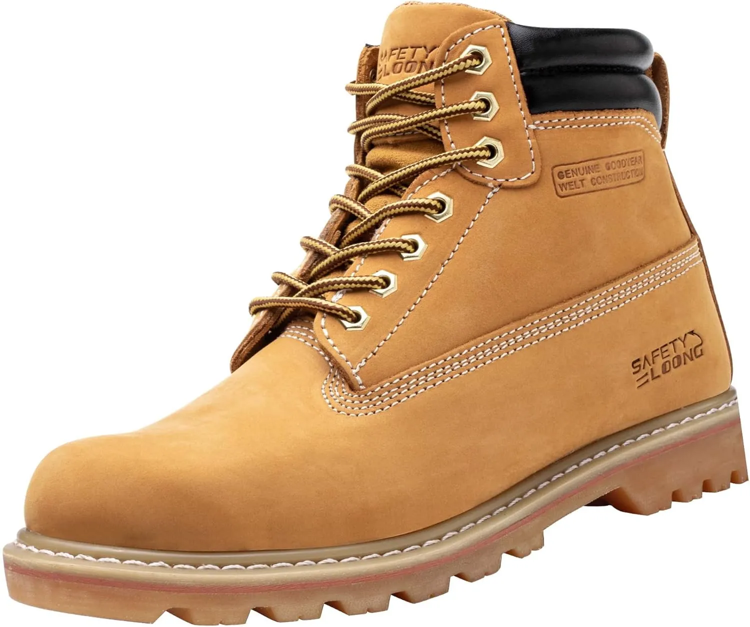 Work Boots for Men Waterproof Soft Toe Non Slip Comfortable Workboots