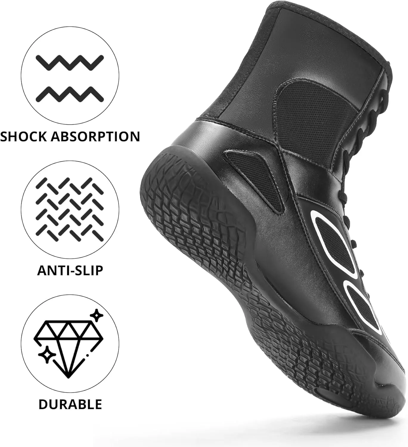 Wrestling Shoes Men Boxing Shoe Fitness High Top Sneakers Wrestling Boots