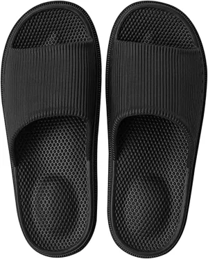 WYSBAOSHU Slippers for Women and Men House Slides Shower Sandals Non-Slip Spa Massage Foam Bathroom Pool Shoes