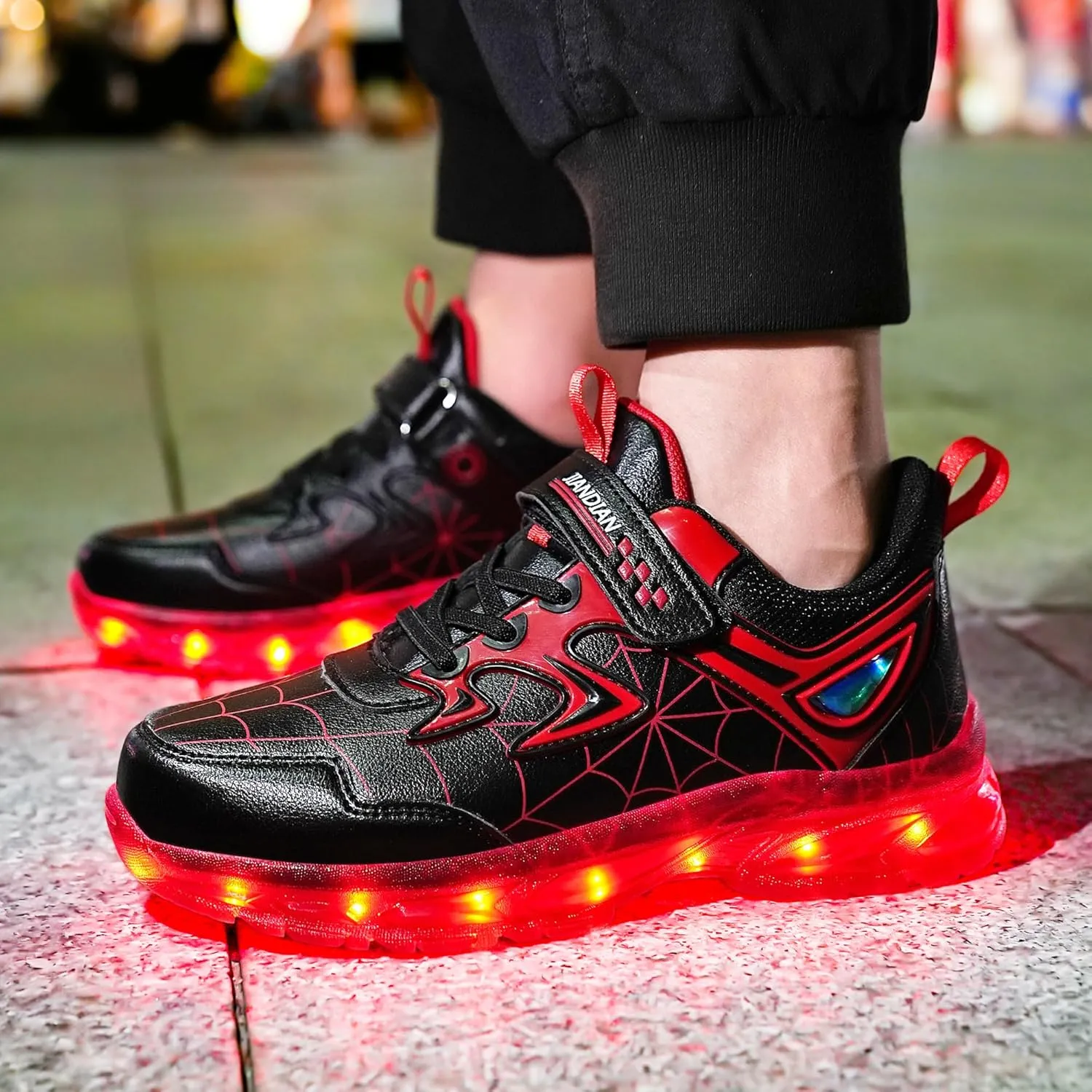 YUNICUS Kids Light Up Shoes for Boys Girls Toddler Sneakers USB Rechargeable Best Gift for Birthday Halloween Christmas