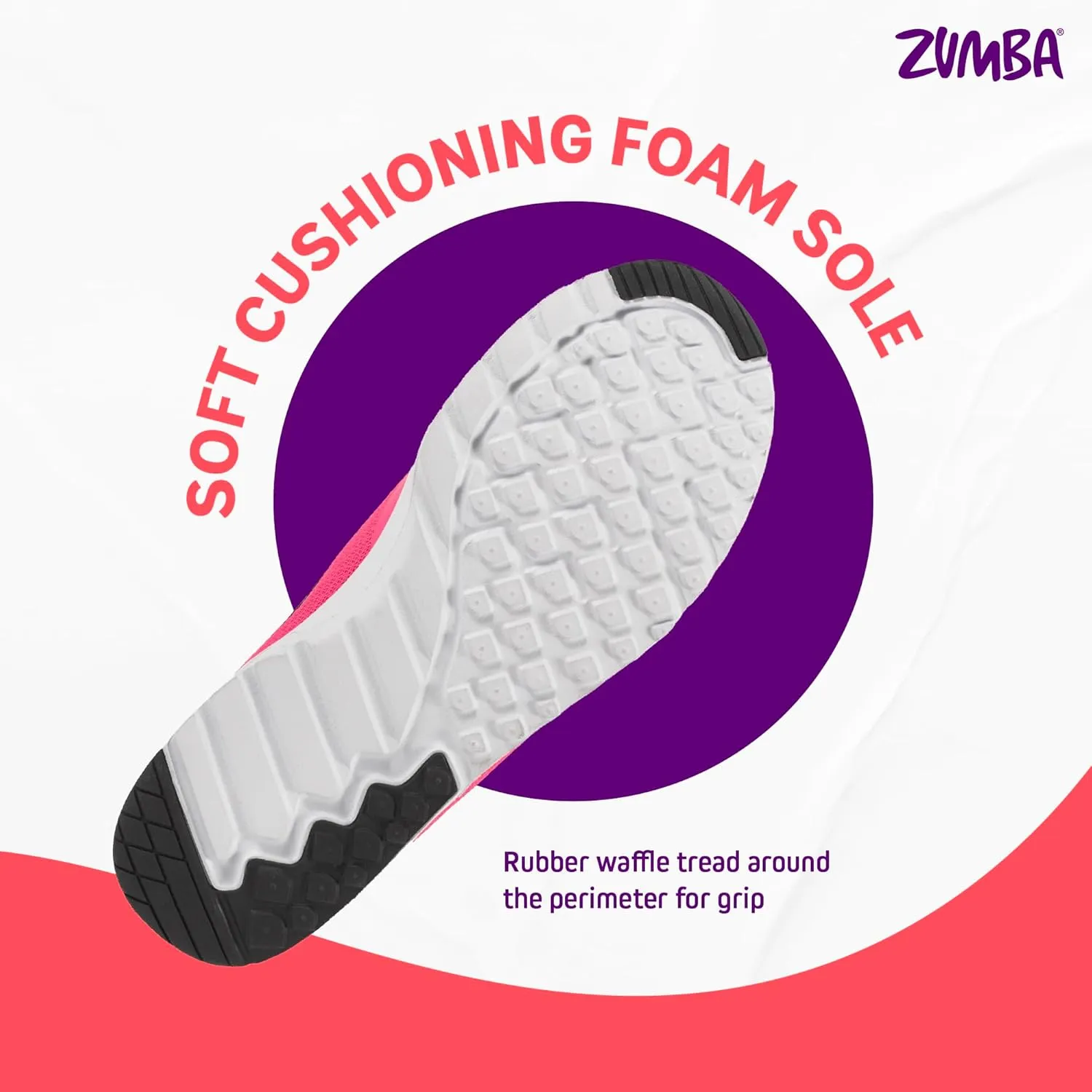ZUMBA Air Funk Women’s Dance Shoes, Mid-Top Fitness Sneakers