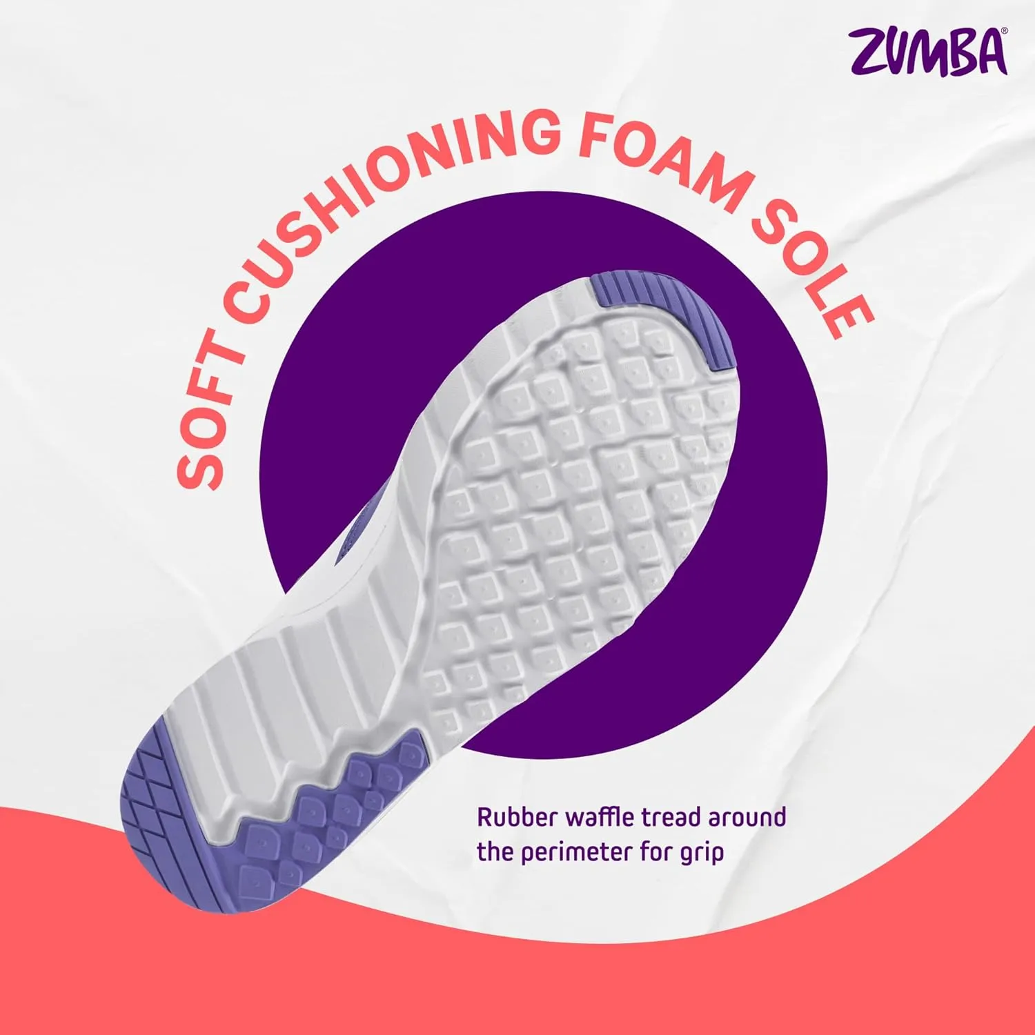 ZUMBA Sneakers High-Top Dance Shoes for Women Air Classic