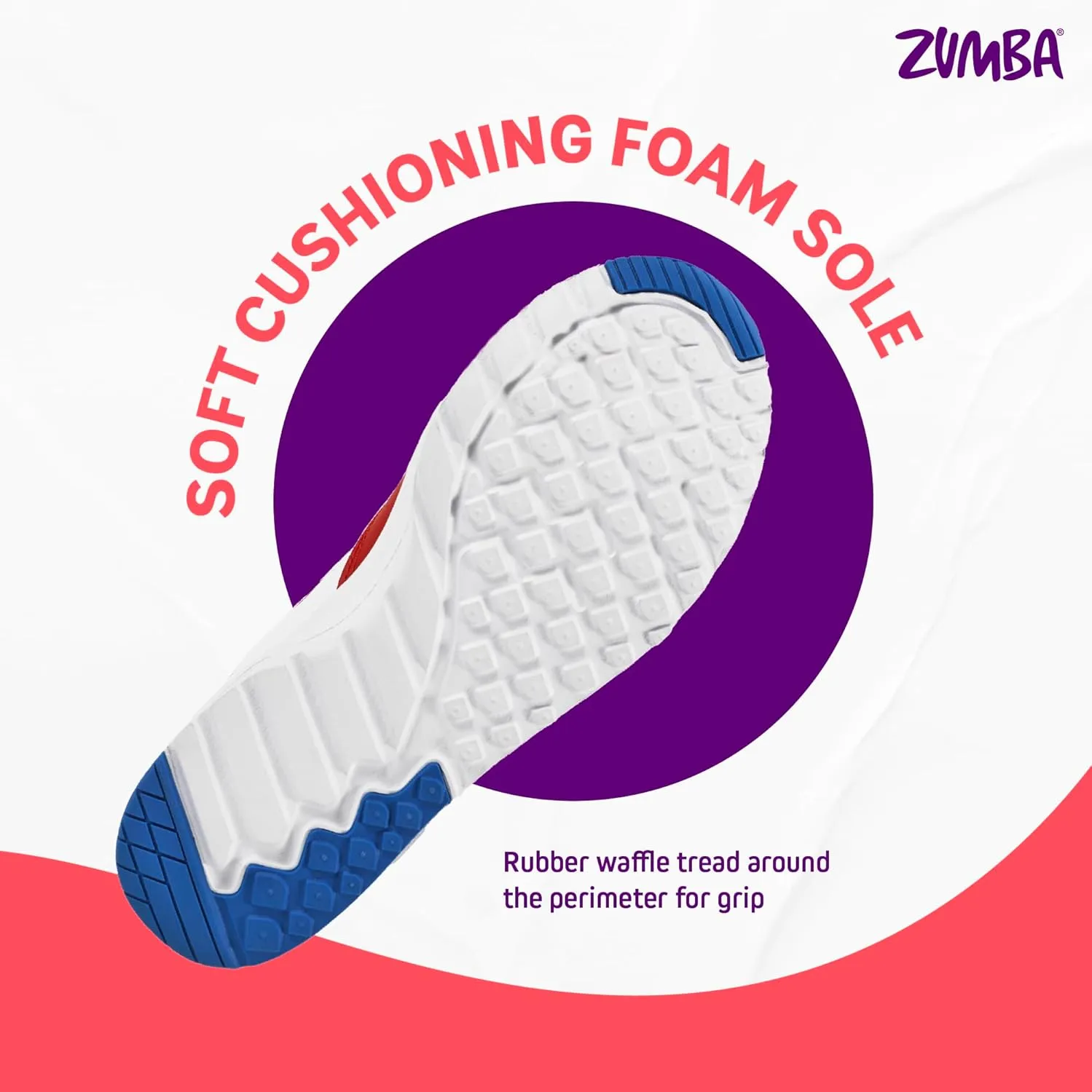 ZUMBA Sneakers High-Top Dance Shoes for Women Air Classic
