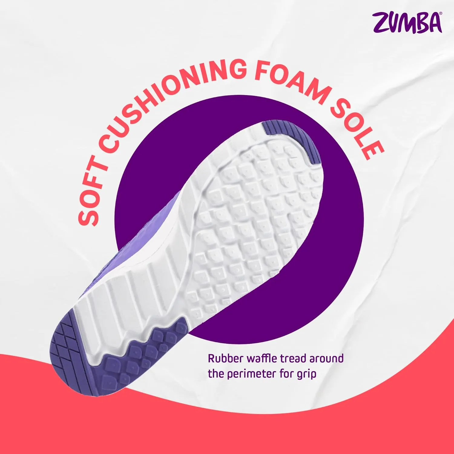 ZUMBA Street Boss Comfy High Top Gym Shoes Active Dance Workout Shoes for Women