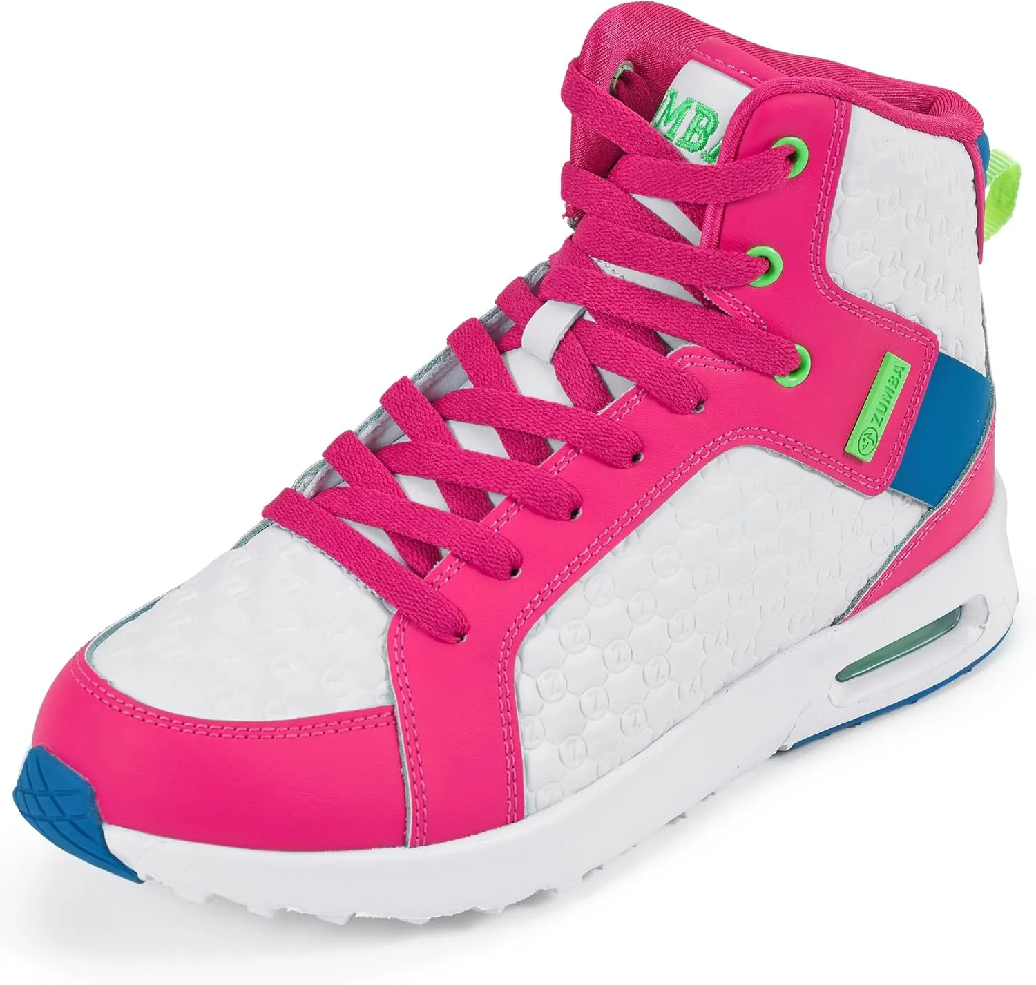 ZUMBA Street Boss Comfy High Top Gym Shoes Active Dance Workout Shoes for Women