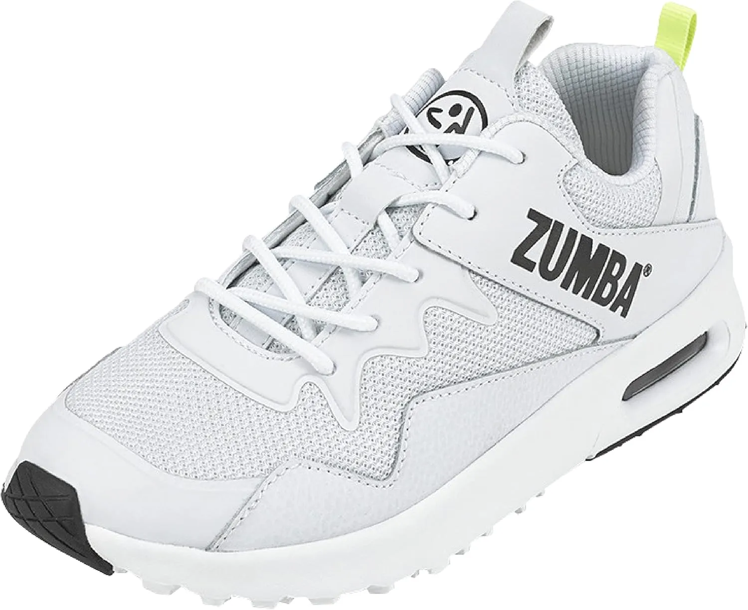 ZUMBA Women's Air Classic Sneakers, Nonslip Low-Top Dance Sneakers