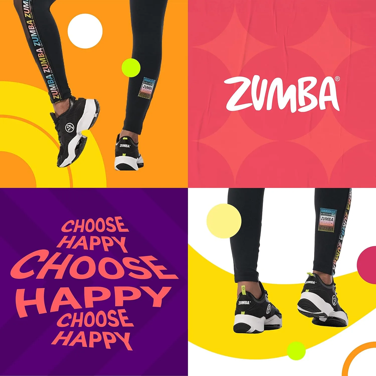 ZUMBA Women’s Air Stomp Classic Athletic Shoes, Low-Top Dance Sneakers for Women