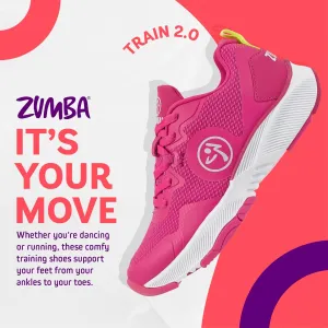ZUMBA Women’s Train Dance Cardio Sneakers